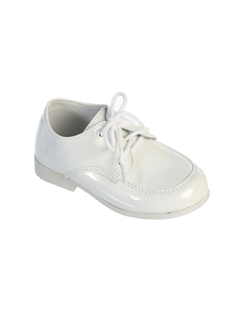 white infant dress shoes